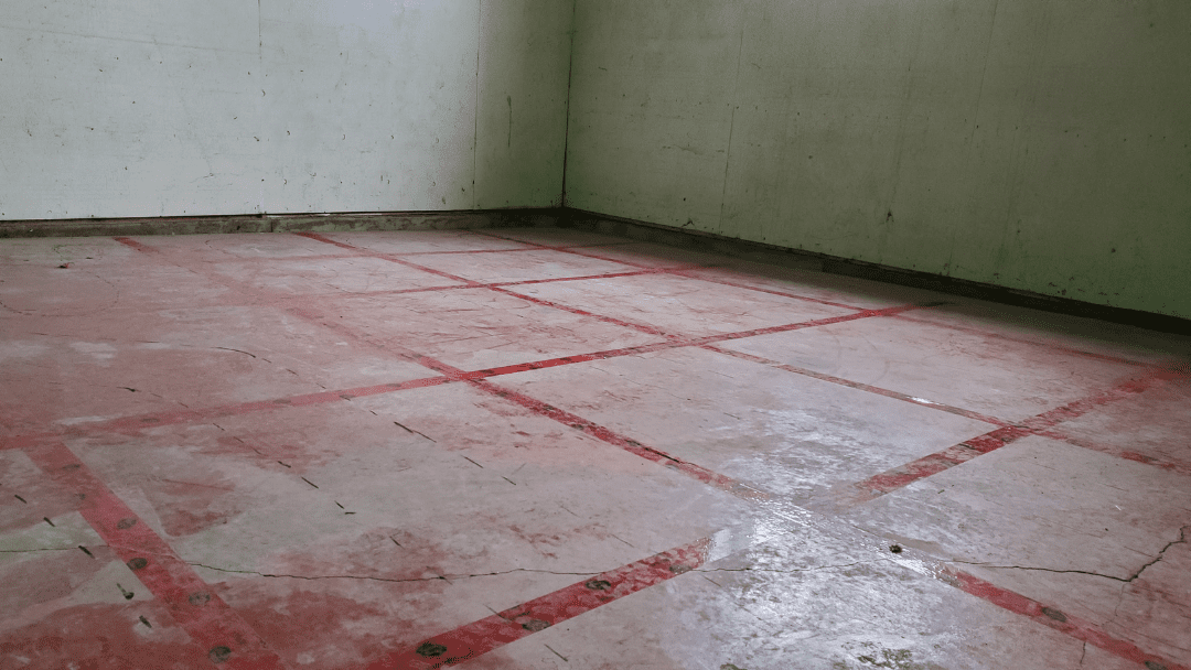 underslab insulation in radiant heat garage