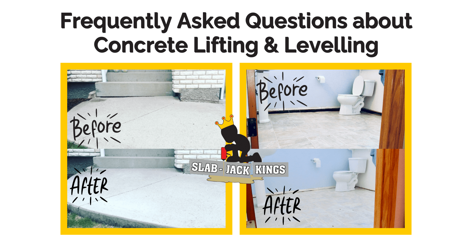 frequently asked questions about concrete lifting & levelling