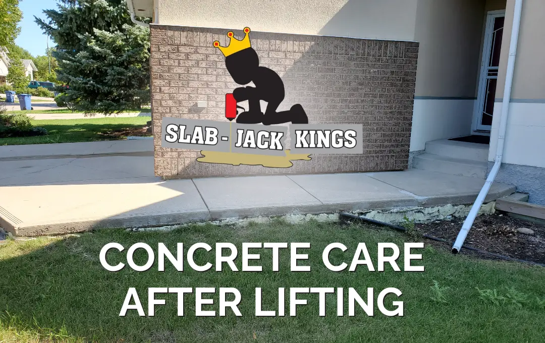 concrete care after lifting