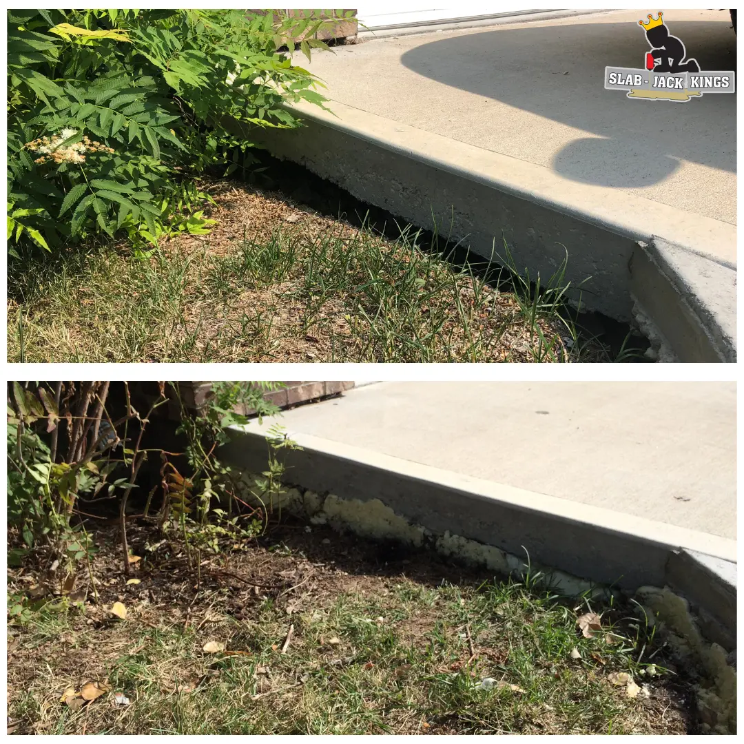 driveway repair void filling driveway repair void filling