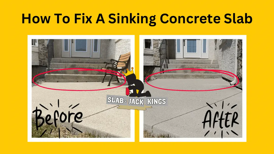 How to Fix a Sinking Concrete Slab With Polyurethane Foam